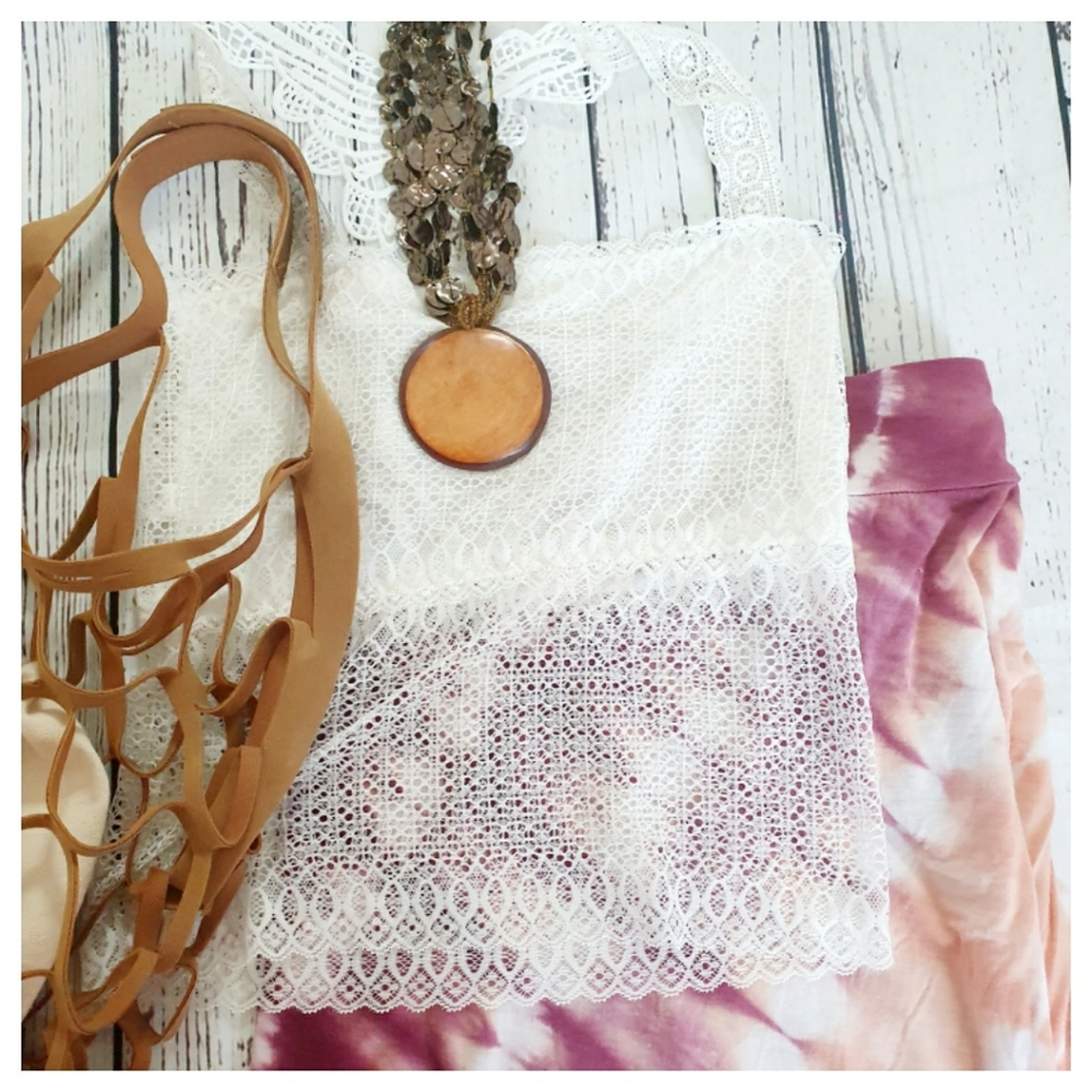 Boho Round Medallion Multistrand Necklace - Picture 6 of 12
